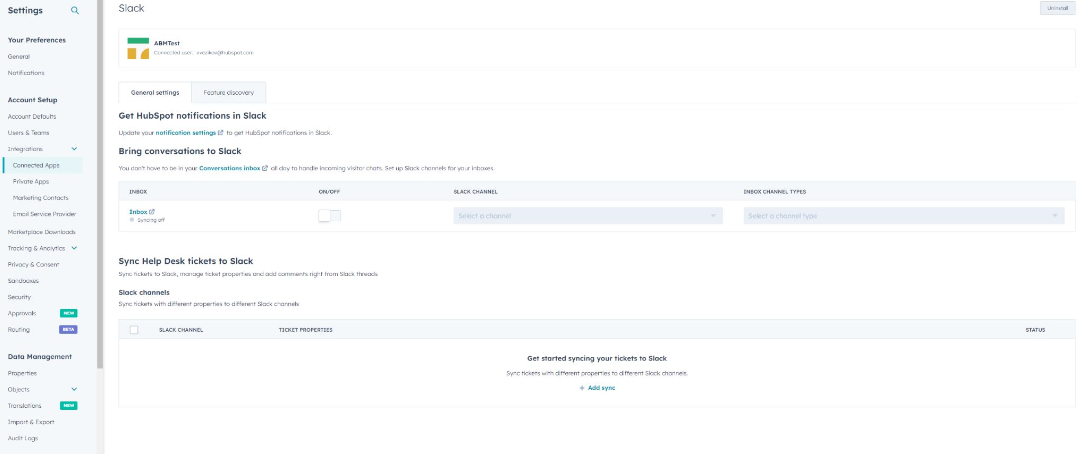 Connect HubSpot Tickets to Slack